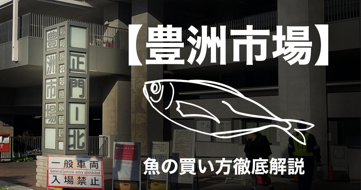 豊洲市場での魚の買い方徹底解説