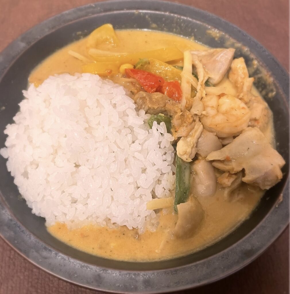 辛くないレッドカレー